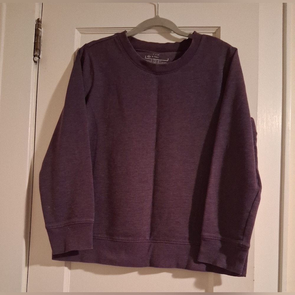 Purple Crewneck Sweatshirt